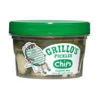 Chips de cornichons à l'aneth de Grillo