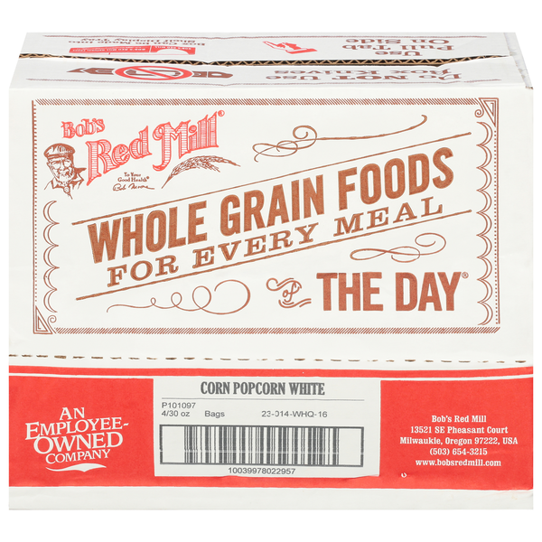 Granos de Palomitas Blancas de Bob's Red Mill