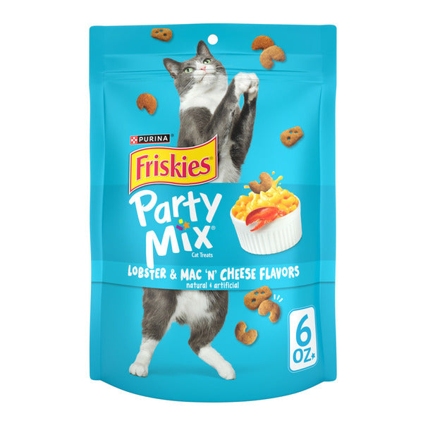 Purina Friskies Party Mix Friandises pour Chats - Homard & Macaroni au Fromage