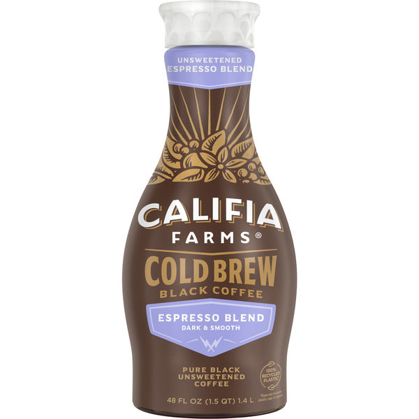 Mélange d'Espresso Noir Pur Califia Farms Café Froid