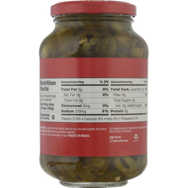 Piments Jalapeños Marinés La Costeña pour Nachos