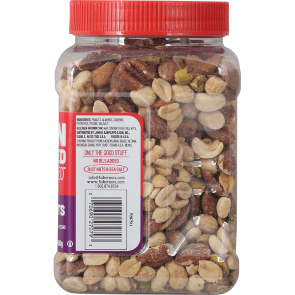 Mezcla de Nueces Fisher con Cacahuetes