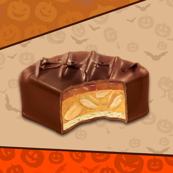 Barres de chocolat SNICKERS au beurre de cacahuète croquant taille fun