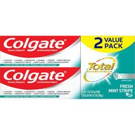 Dentifrice en gel Colgate Fresh Mint Stripe - 2 paquets