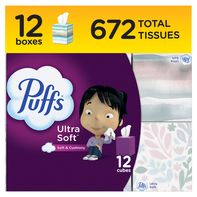 Puffs Ultra Soft Facial Tissues