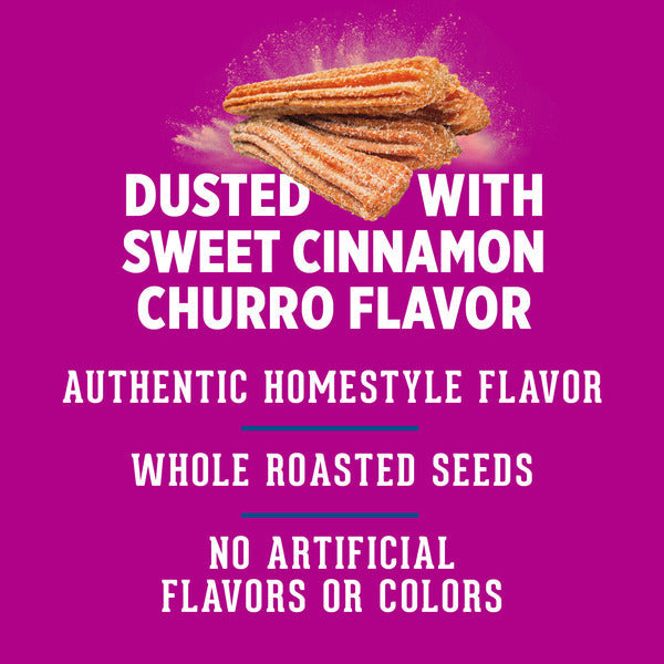 DAVID Cinnamon Churro Flavored Jumbo Sunflower Seeds