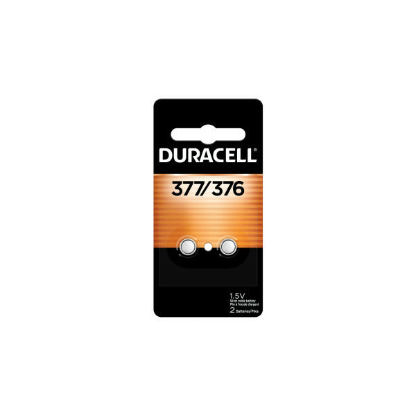 Duracell 376/377 Silver Oxide Watch Battery