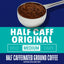Maxwell House Half Caff Medium Roast Ground Coffee