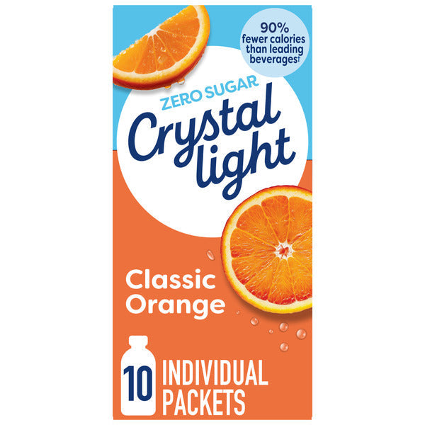 Mélange de boisson en poudre Crystal Light Classic Orange