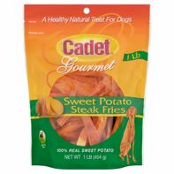 Friandises pour chiens Cadet Gourmet en forme de frites de patate douce