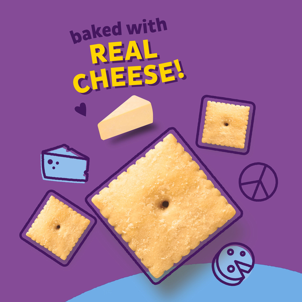 Annie's Organic Cheddar Squares Baked Crackers