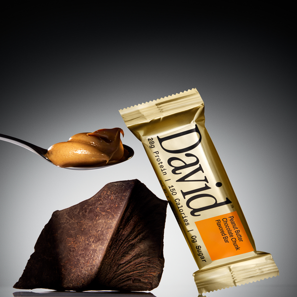 Barre DAVID, Beurre de Cacahuète et Morceaux de Chocolat