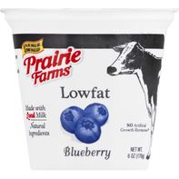 Prairie Farms Lowfat Blueberry Yogurt
