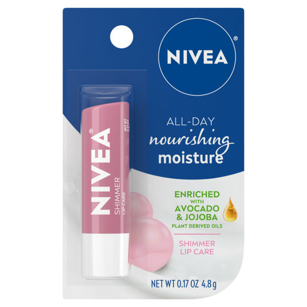 NIVEA Shimmer Moisturizing Lip Balm Stick