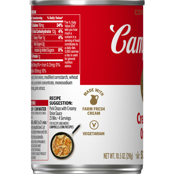 Soupe à l'oignon crémeuse Campbell's
