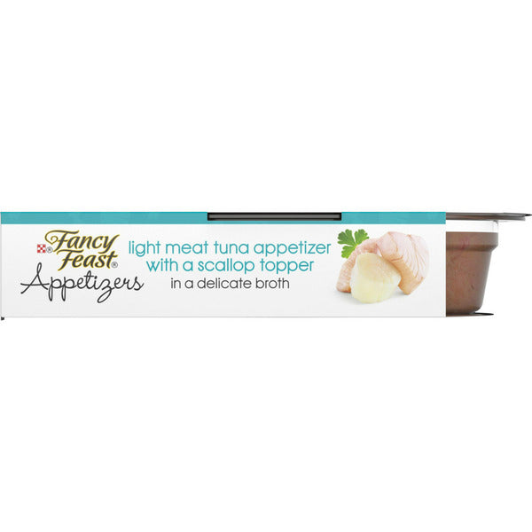 Purina Fancy Feast Lickable Thon pour Chats avec Coquille Saint-Jacques