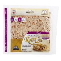 Roules de Lavash Naturel de Bakeries de Damas, Lin