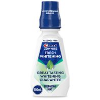 Crest White Fresh Whitening Mouthwash, Alcohol-Free
