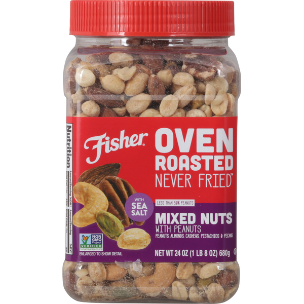Mezcla de Nueces Fisher con Cacahuetes
