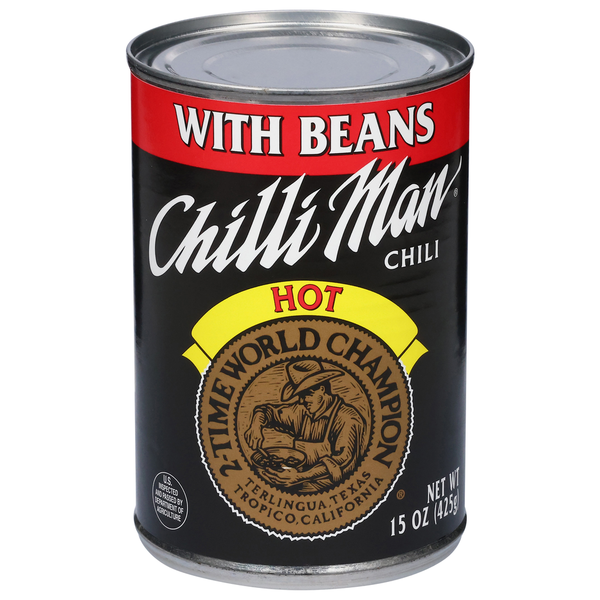 Chilli Man Chili with Beans - Hot Flavor Experience