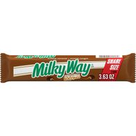 Barra de Chocolate con Leche Milky Way Tamaño Compartido