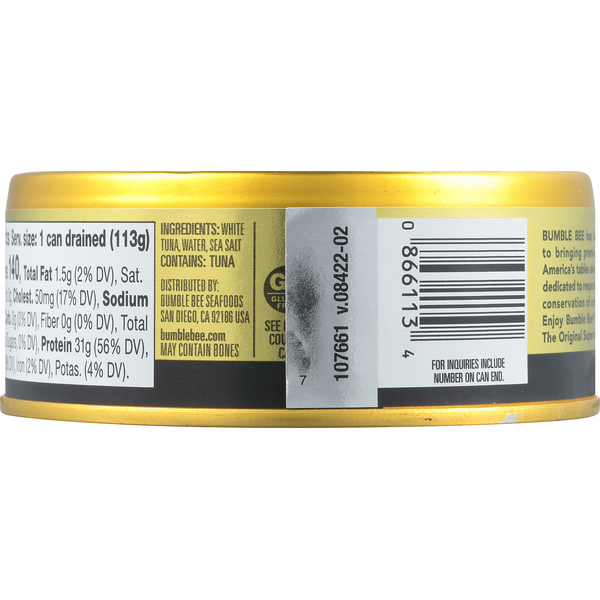 Thon Albacore Blanc Solide Bumble Bee