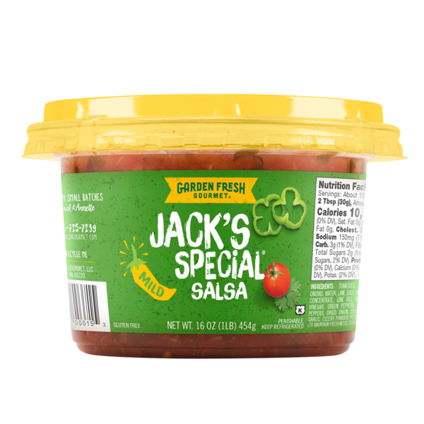 Salsa Suave Especial de Jack de Garden Fresh Gourmet