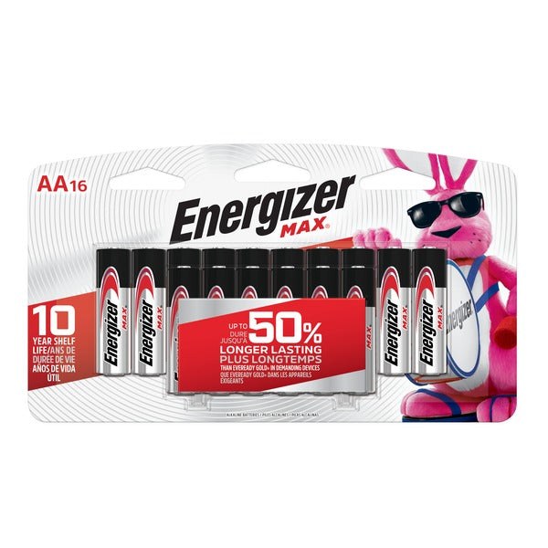 Baterías Alcalinas AA Energizer - Fuente de Energía Confiable
