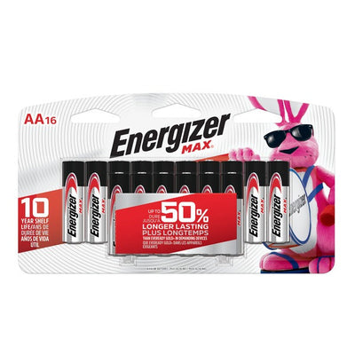 Energizer AA Alkaline Batteries - Reliable Power Source