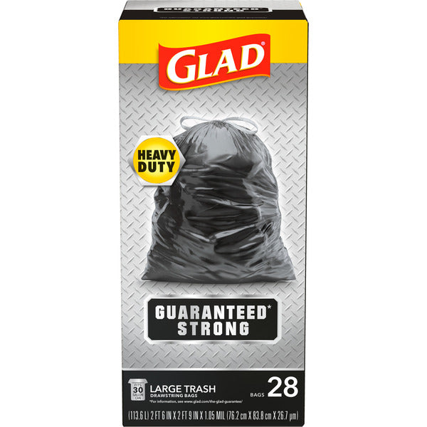 Sacs à ordures à cordon Glad