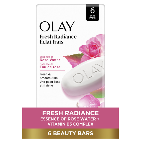 Olay Fresh Radiance Beauty Bar con Agua de Rosa