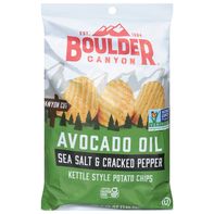 Papas Fritas Boulder Canyon con Sal Marina y Pimienta Negra