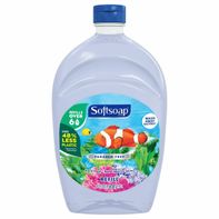 Recarga de Jabón de Manos Líquido Transparente Softsoap, Aroma Acuario