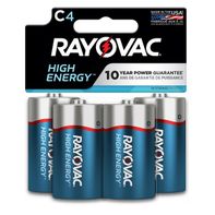 RAYOVAC Alkaline C Cell Batteries - Reliable Power Source