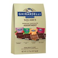 Carrés de chocolat assortis Ghirardelli Premium