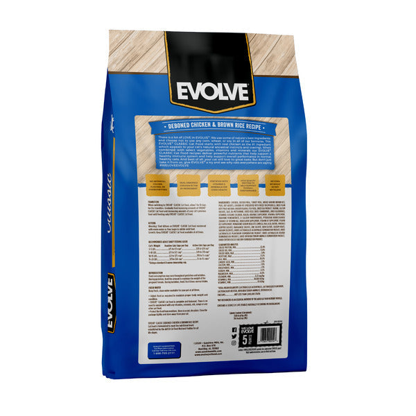 EVOLVE Classic Chicken & Brown Rice Cat Food
