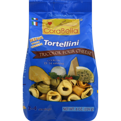 CoraBella Tricolor Four Cheese Tortellini
