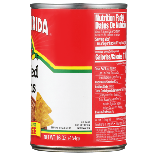 La Preferida Vegan Refried Beans - Fat Free
