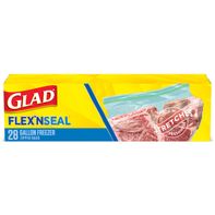 Glad Freezer Zipper Bags