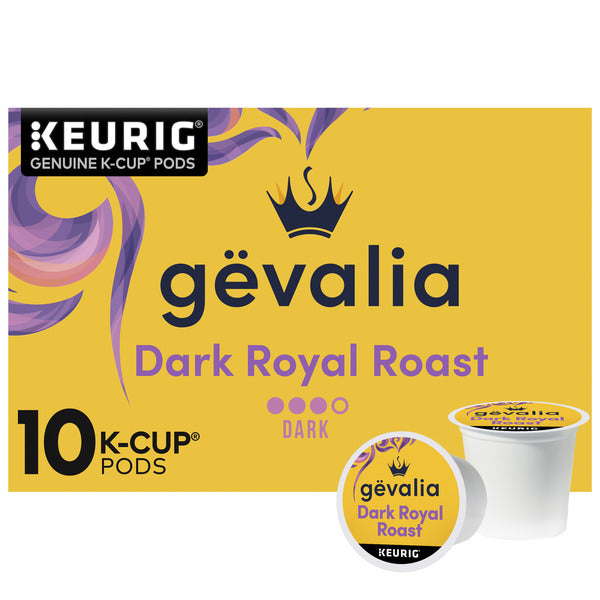 Cápsulas de café Gevalia Dark Royal Roast K-Cup®