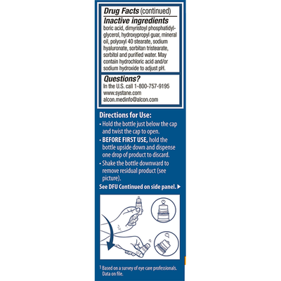 SYSTANE Pro PF Triple Action Lubricant Eye Drops