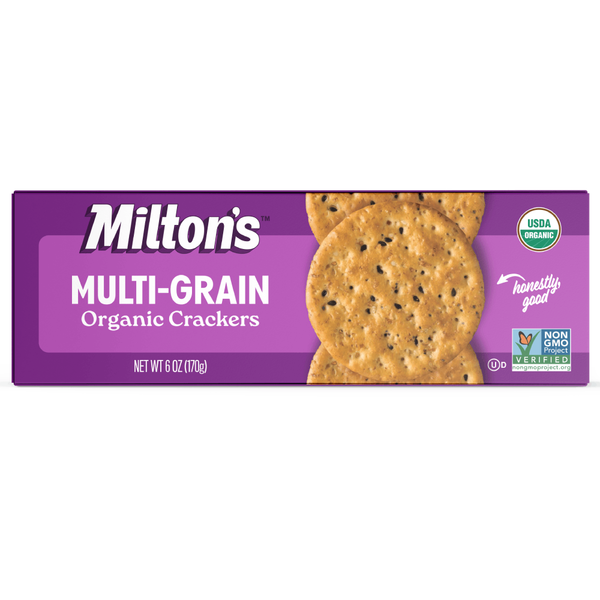 Crackers multi-grains biologiques de Milton