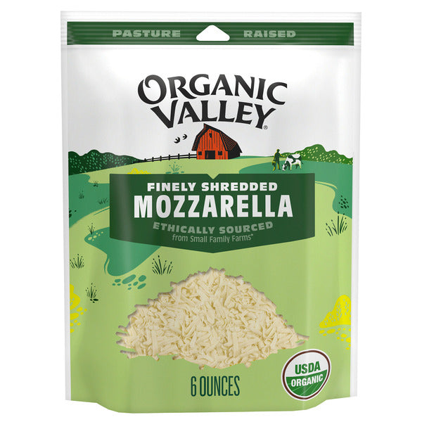 Fromage mozzarella finement râpé biologique Organic Valley®