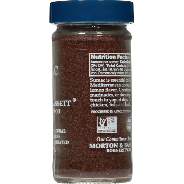 Morton & Bassett Spices Sumac - Premium Flavor Enhancer