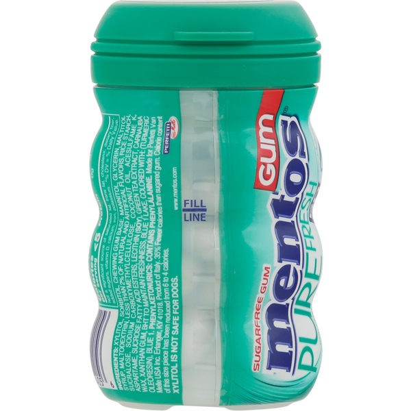 Mentos Chewing Gum Sans Sucre - Saveur Rafraîchissante