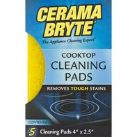 Tampons de nettoyage Cerama Bryte pour plaques de cuisson