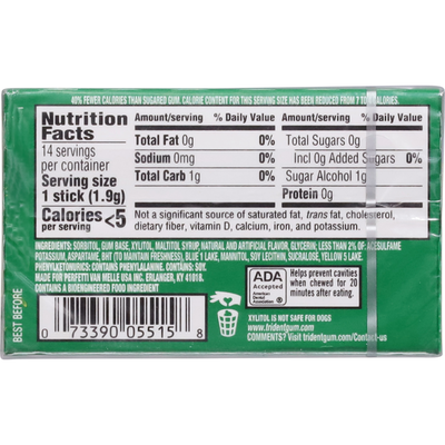 Trident Sugar Free Spearmint Gum