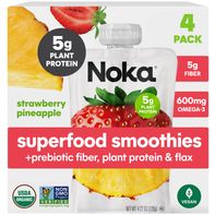 NOKA Organic Superfood Smoothies - Strawberry Pineapple