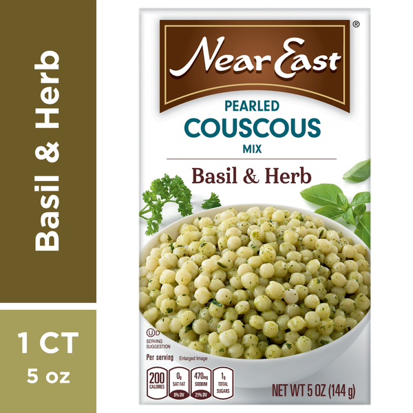 Mélange de couscous perlé aux herbes et basilic Near East