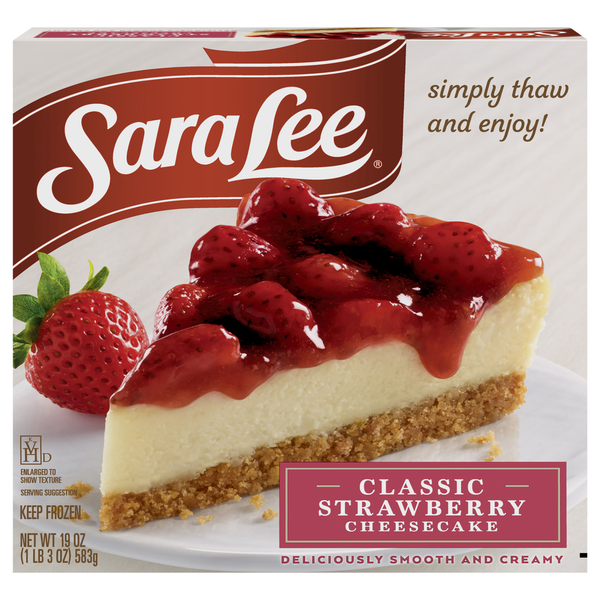 Gâteau au fromage classique aux fraises Sara Lee